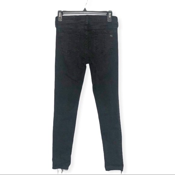 rag & bone Jeans sz 24 Ankle Skinny Black - Picture 5 of 13